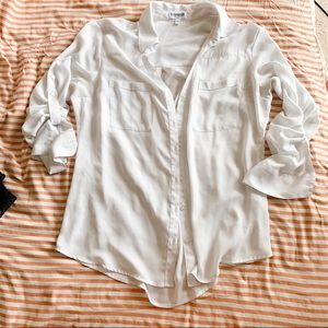 Express White Portofino Shirt